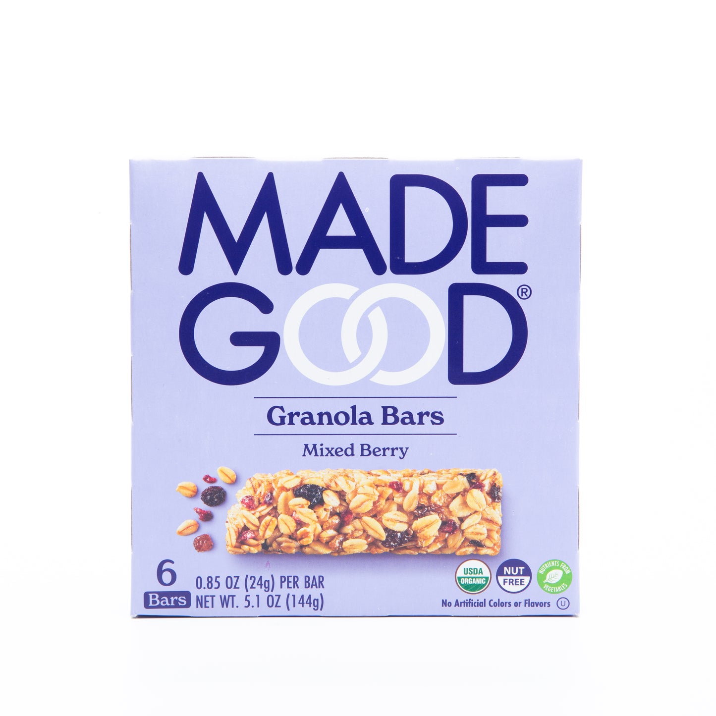 Made Good Organic Mixed Berry Chewy Granola Bars 6 - 24g