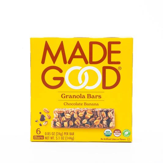 Made Good Chocolate Banana Granola Bars 6 - 24g