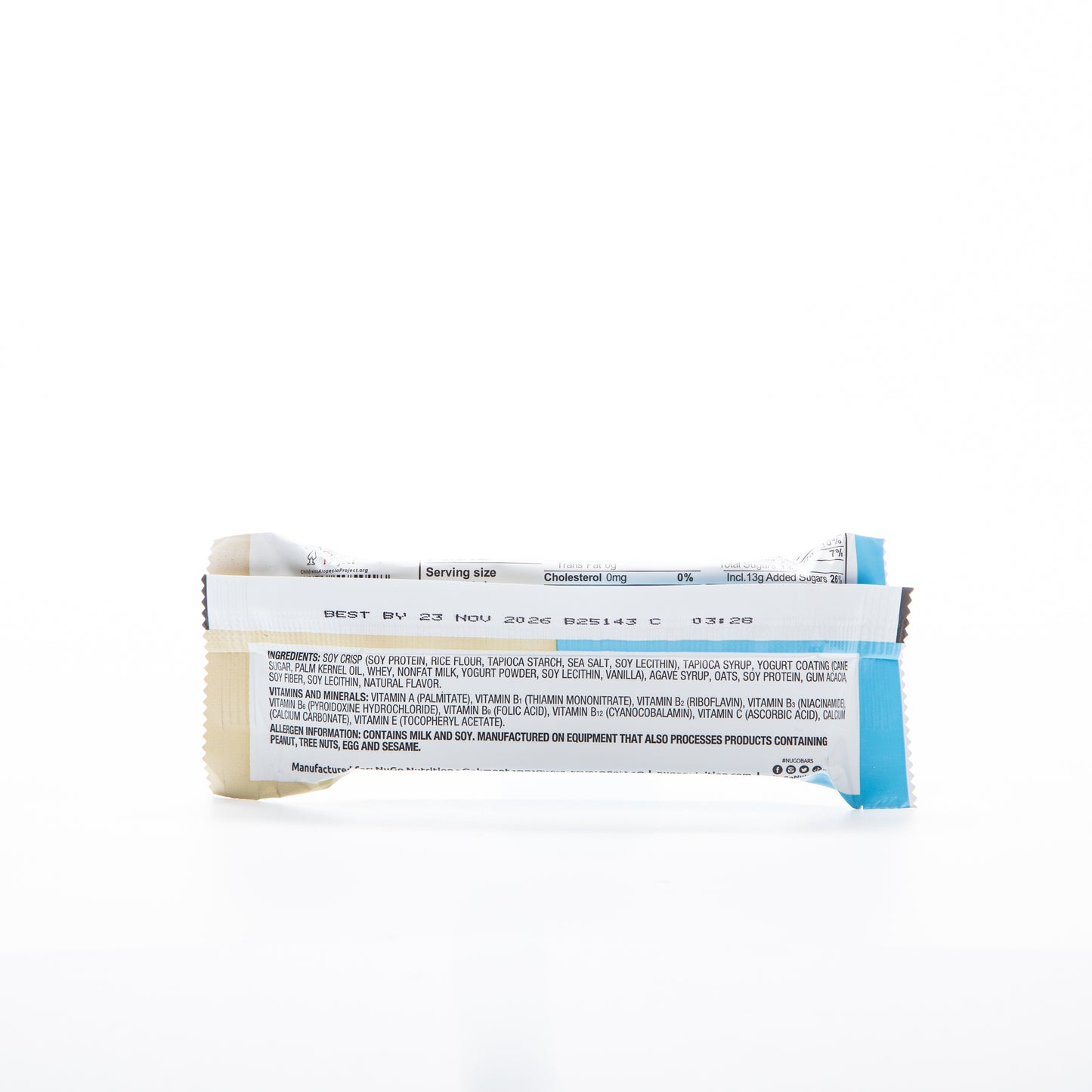 Nugo Original Vanilla Yogurt Bar 50g