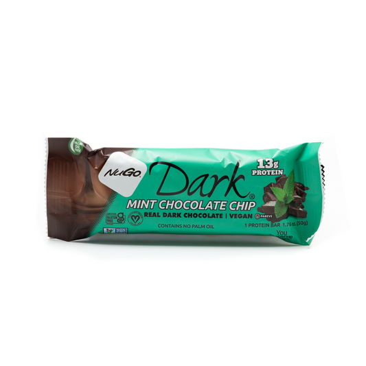 Nugo Dark Mint Chocolate Chip Bar 50g