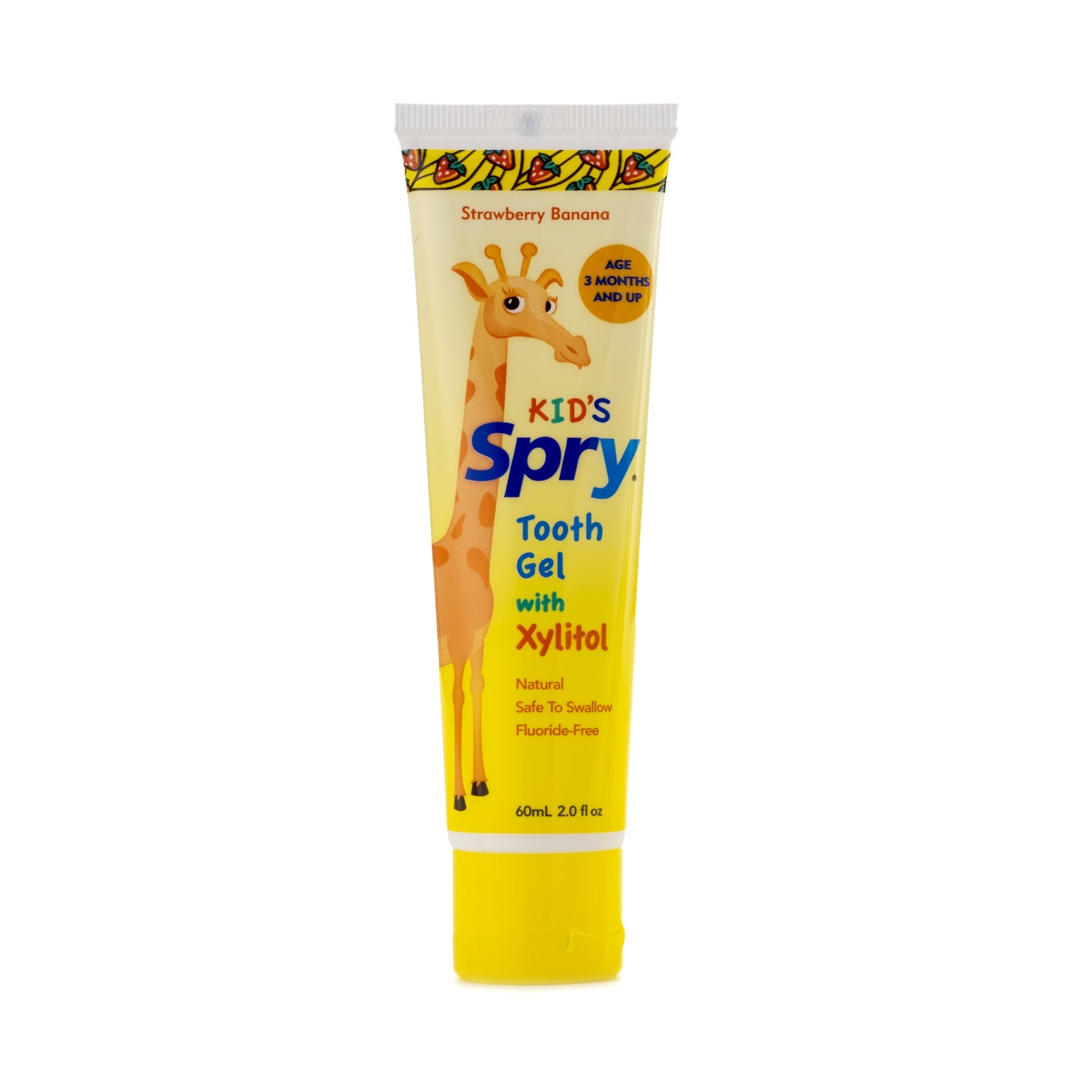 Spry Strawberry Banana Toothgel 60ml – Healthy Options