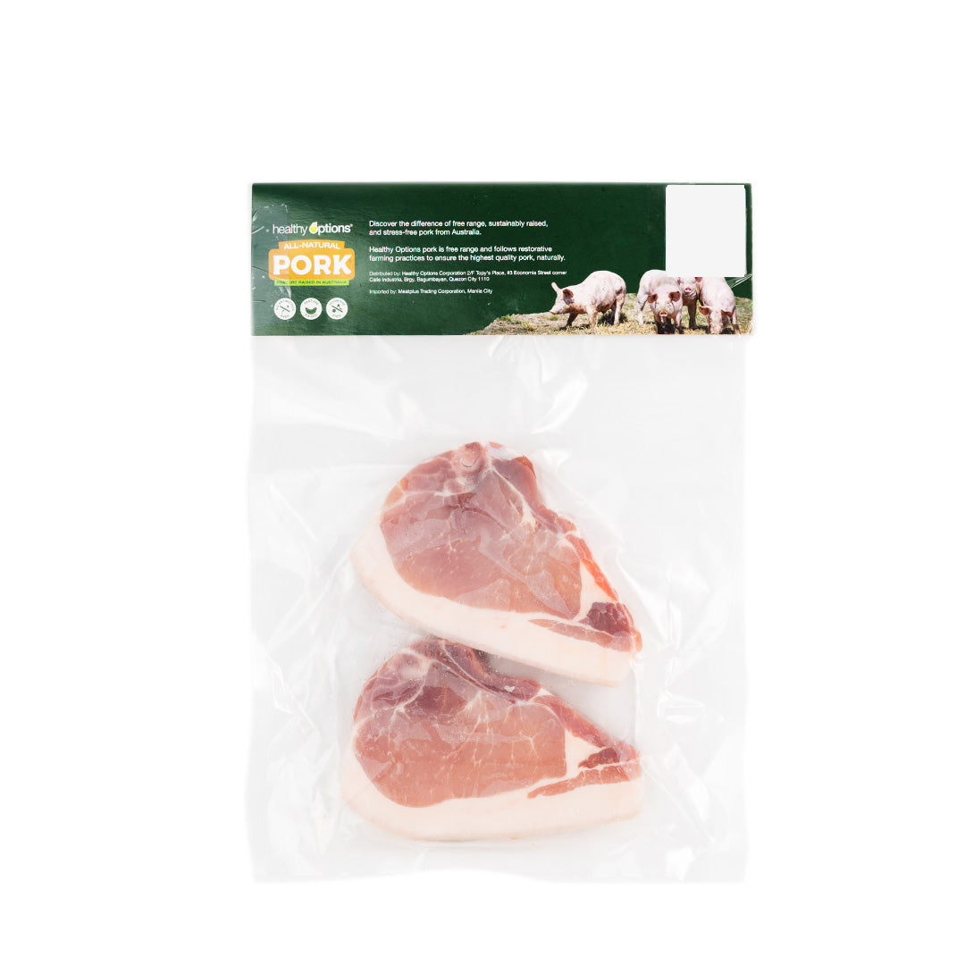 Frozen Healthy Options Pork Loin Chops 400g