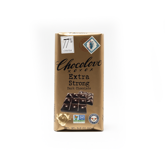 Chocolove Extra Strong Dark Chocolate 77% 90g