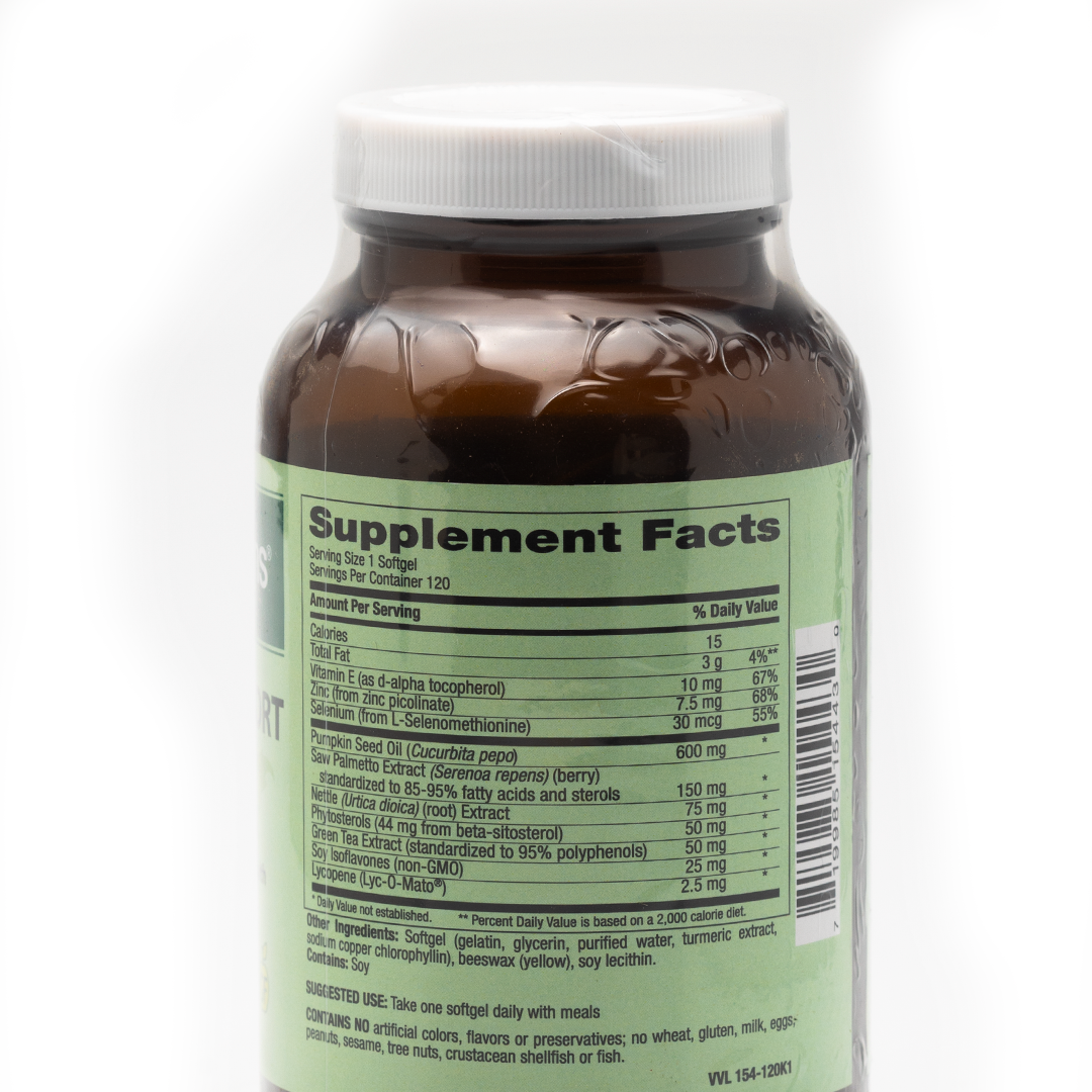 Healthy Options Prostate Support 125 Softgels