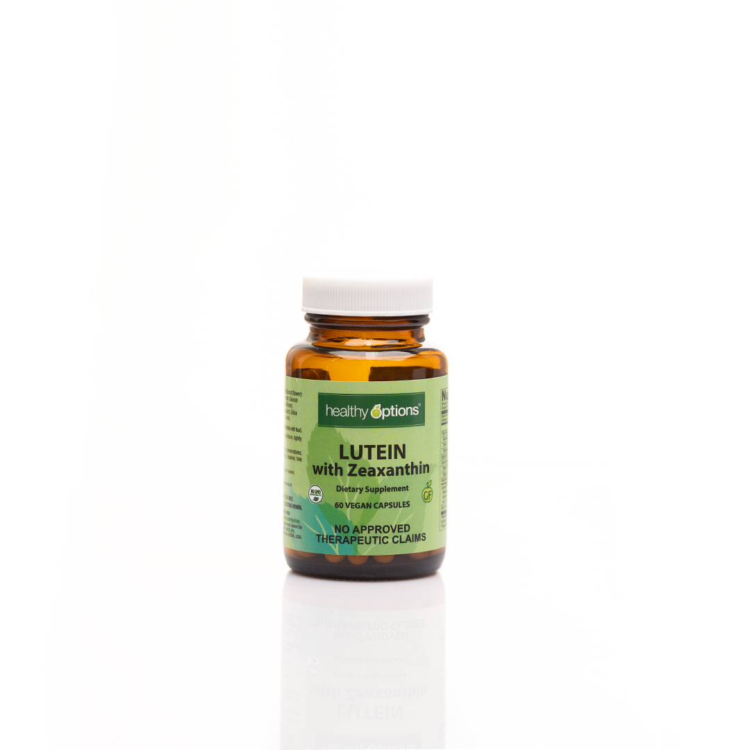 Healthy Options Lutein 20mg with Zeaxanthin 60 Capsules