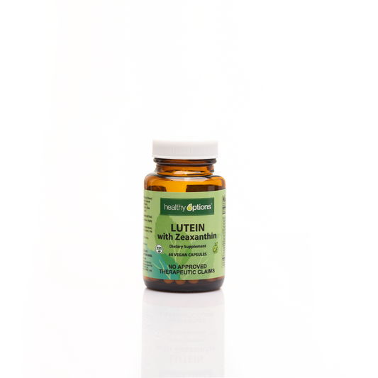 Healthy Options Lutein 20mg with Zeaxanthin 60 Capsules