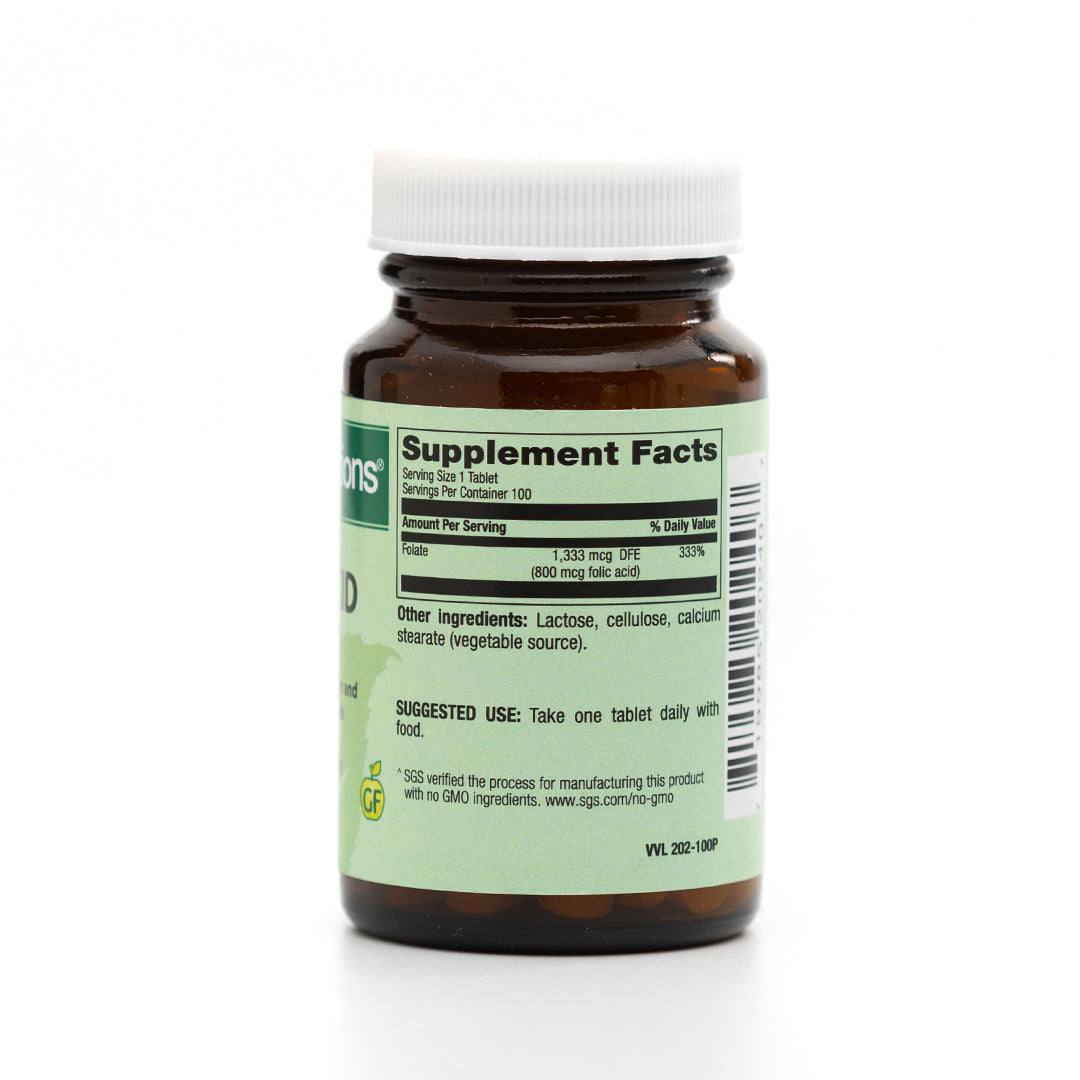 Healthy Options Folic Acid 800mcg 100 Tablets