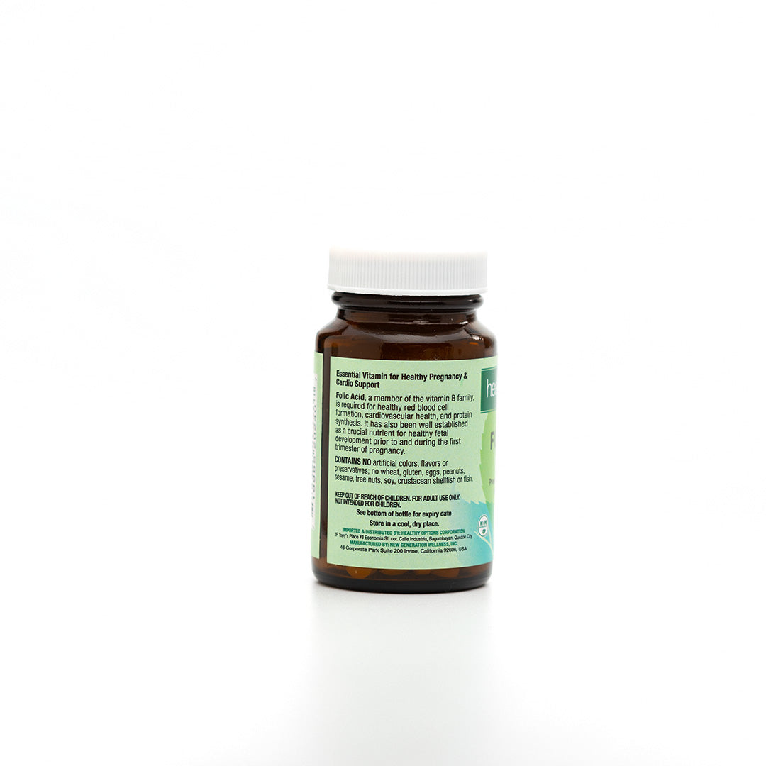Healthy Options Folic Acid 800mcg 100 Tablets