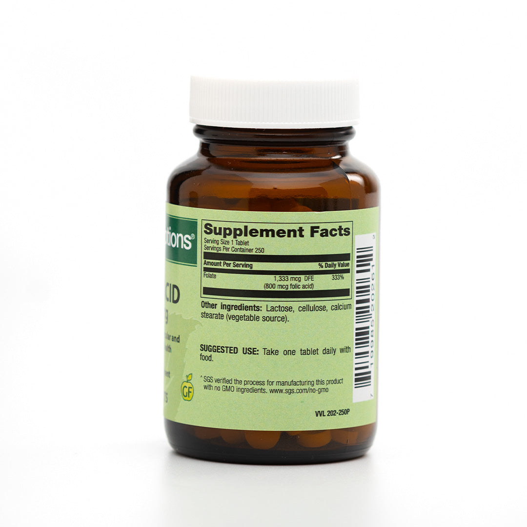 Healthy Options Folic Acid 800mcg 250 Tablets