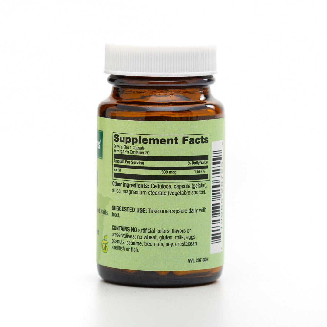 Healthy Options Biotin 500mcg 30 Capsules