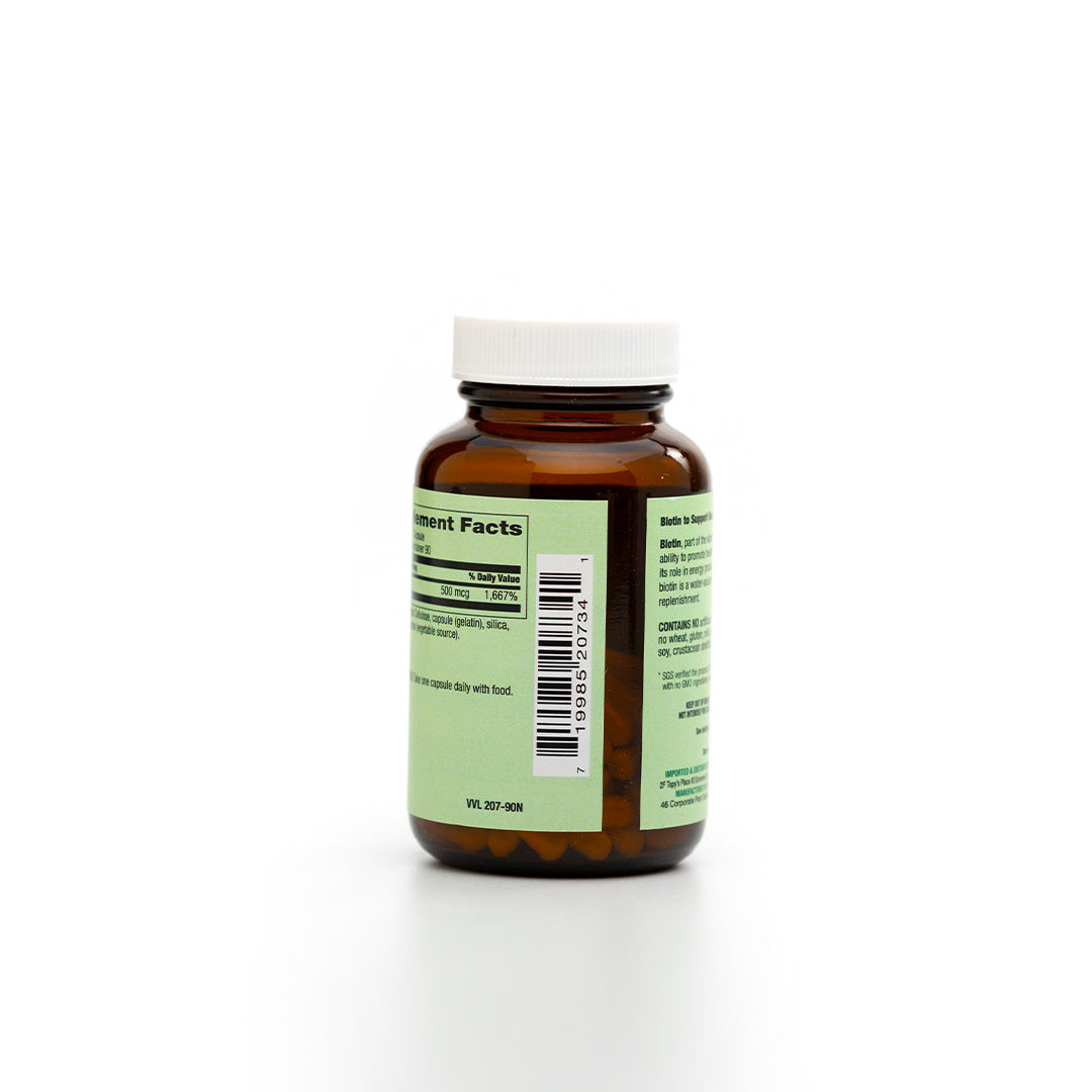 Healthy Options Biotin 500mcg 90 Capsules