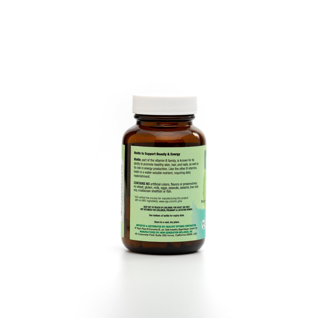 Healthy Options Biotin 500mcg 90 Capsules