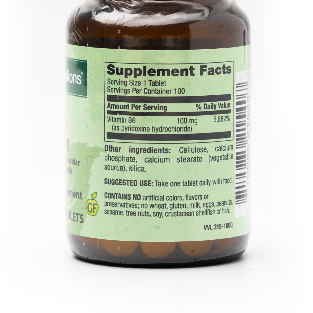 Healthy Options Vitamin B6 100mg 100 Tablets