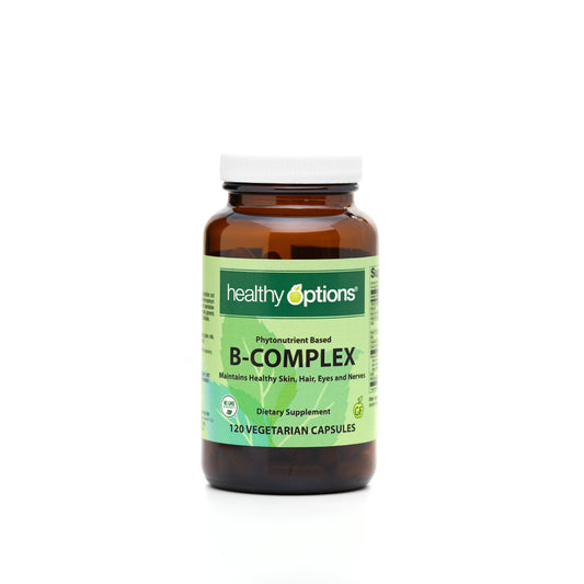 Healthy Options Phytonutrient Based B Complex 120 Capsules