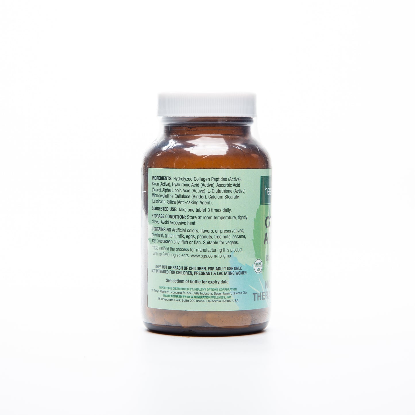 Healthy Options Collagen Advanced 90 Tablets