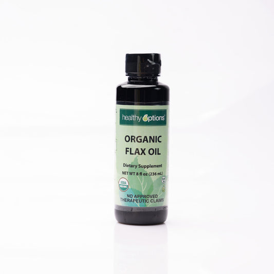 Healthy Options Organic Flax Oil 236ml