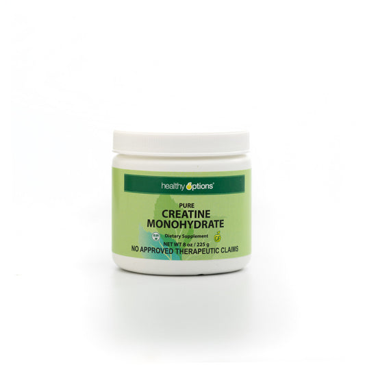 Healthy Options Pure Creatine Monohydrate 8oz