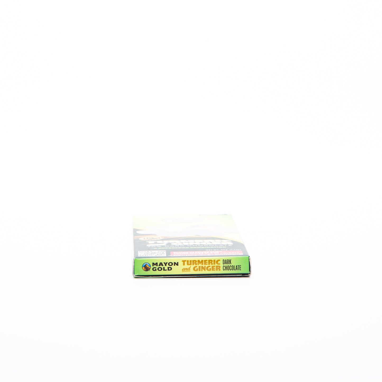 Mayon Gold 70% Dark Chocolate Turmeric and Ginger Bar 50g