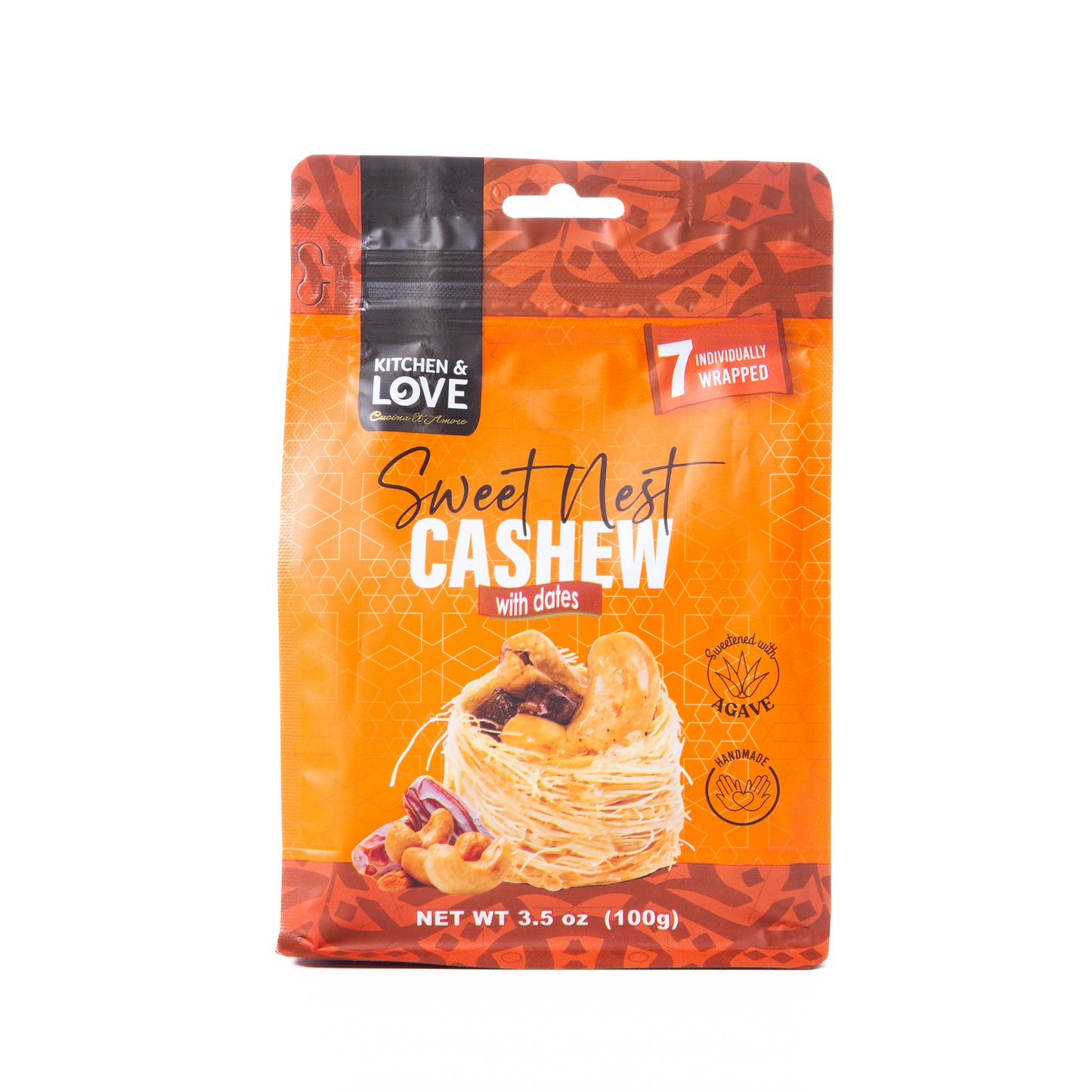 Kitchen and Love Sweet Nest Cashew with Dates 100g