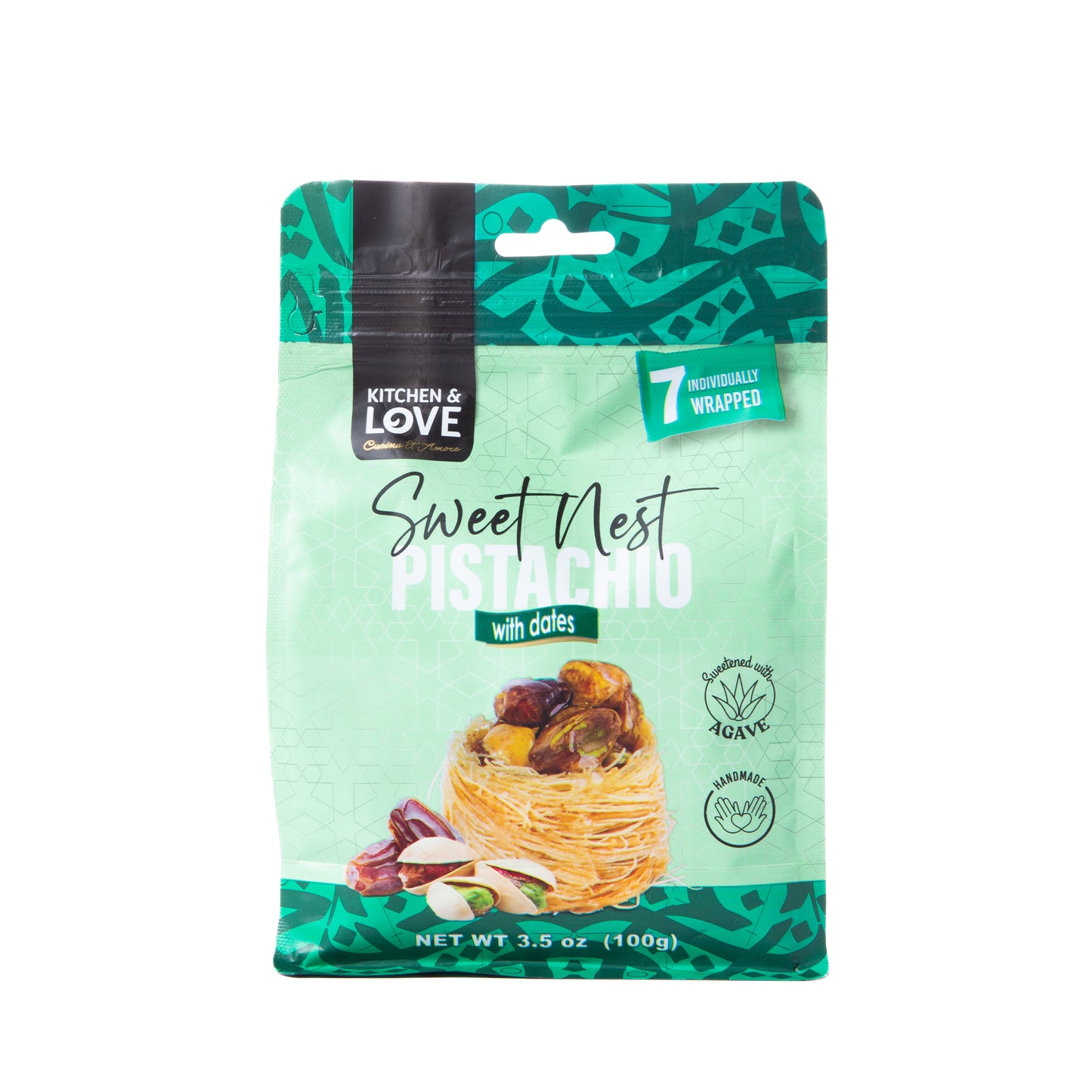 Kitchen and Love Sweet Nest Pistachio with Dates 100g