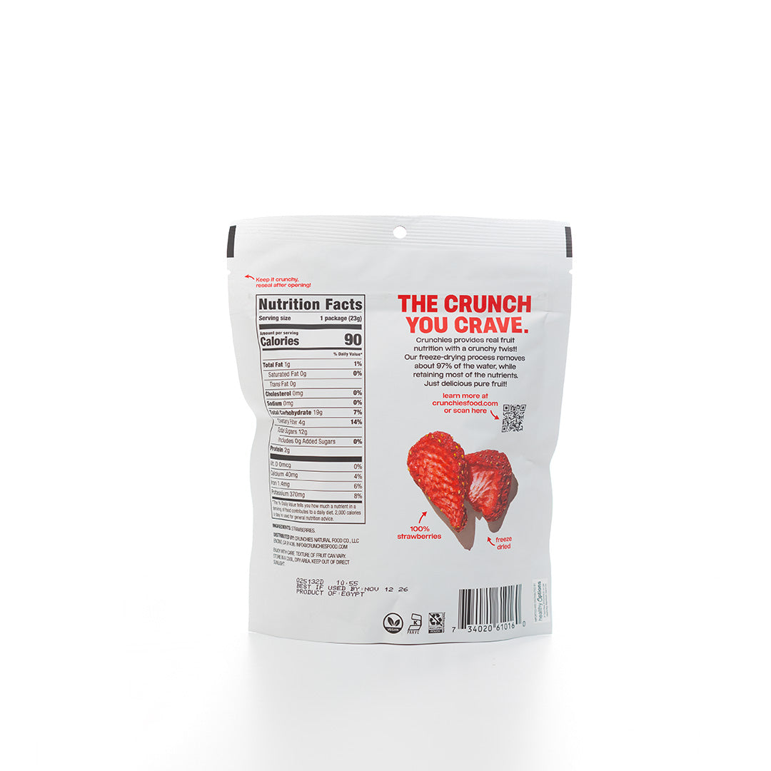 Crunchies Freeze Dried Strawberries 23g
