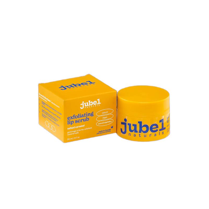 Jubel Naturals Exfoliating Lip Scrub Salted Caramel 20ml