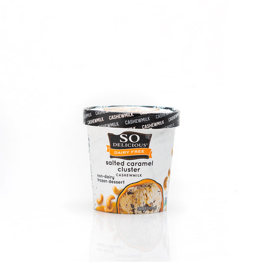 So Delicious Salted Caramel Cluster Ice Cream Pint 473ml