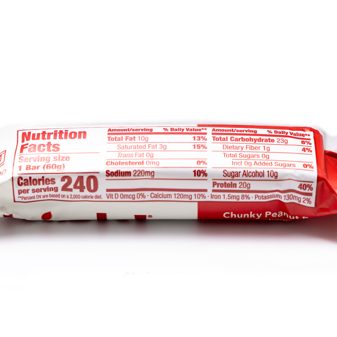 Think! High Protein Bar Chunky Peanut Butter Chocolate Dipped 60g