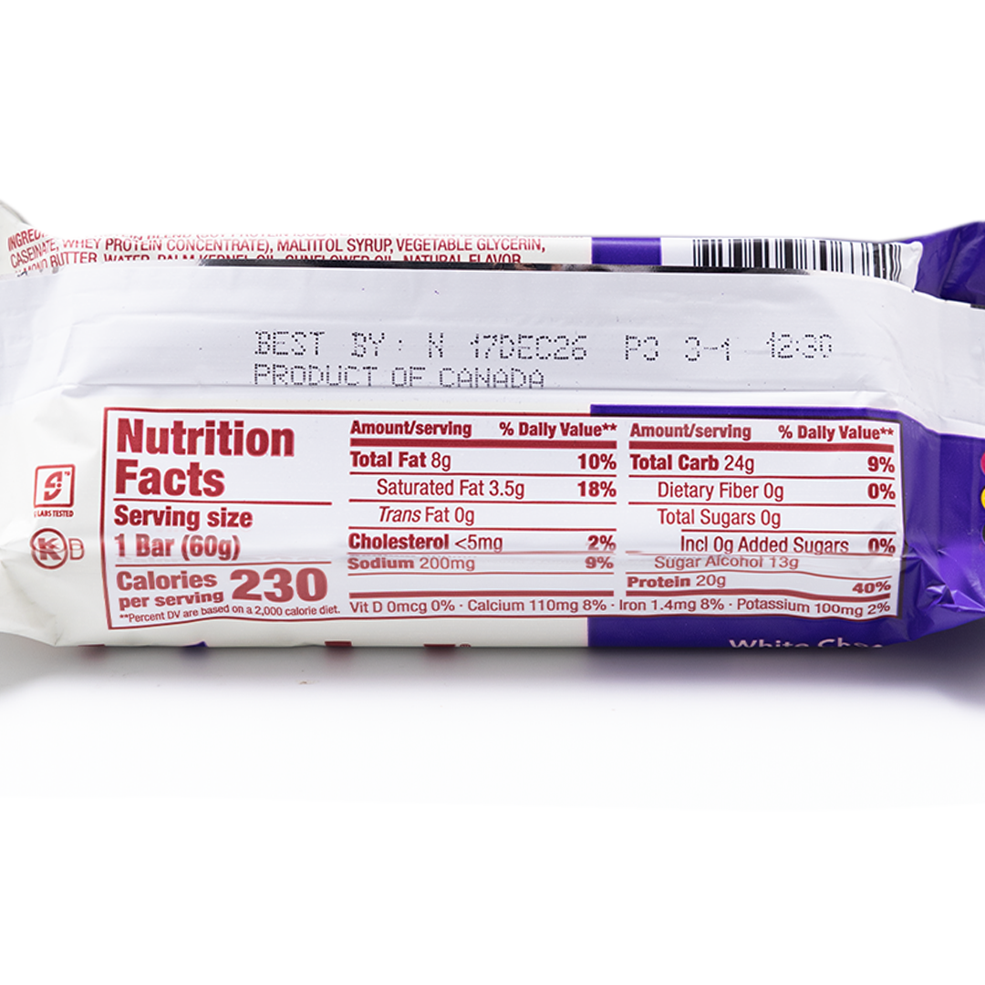 Think! High Protein Bar White Chocolate 60g