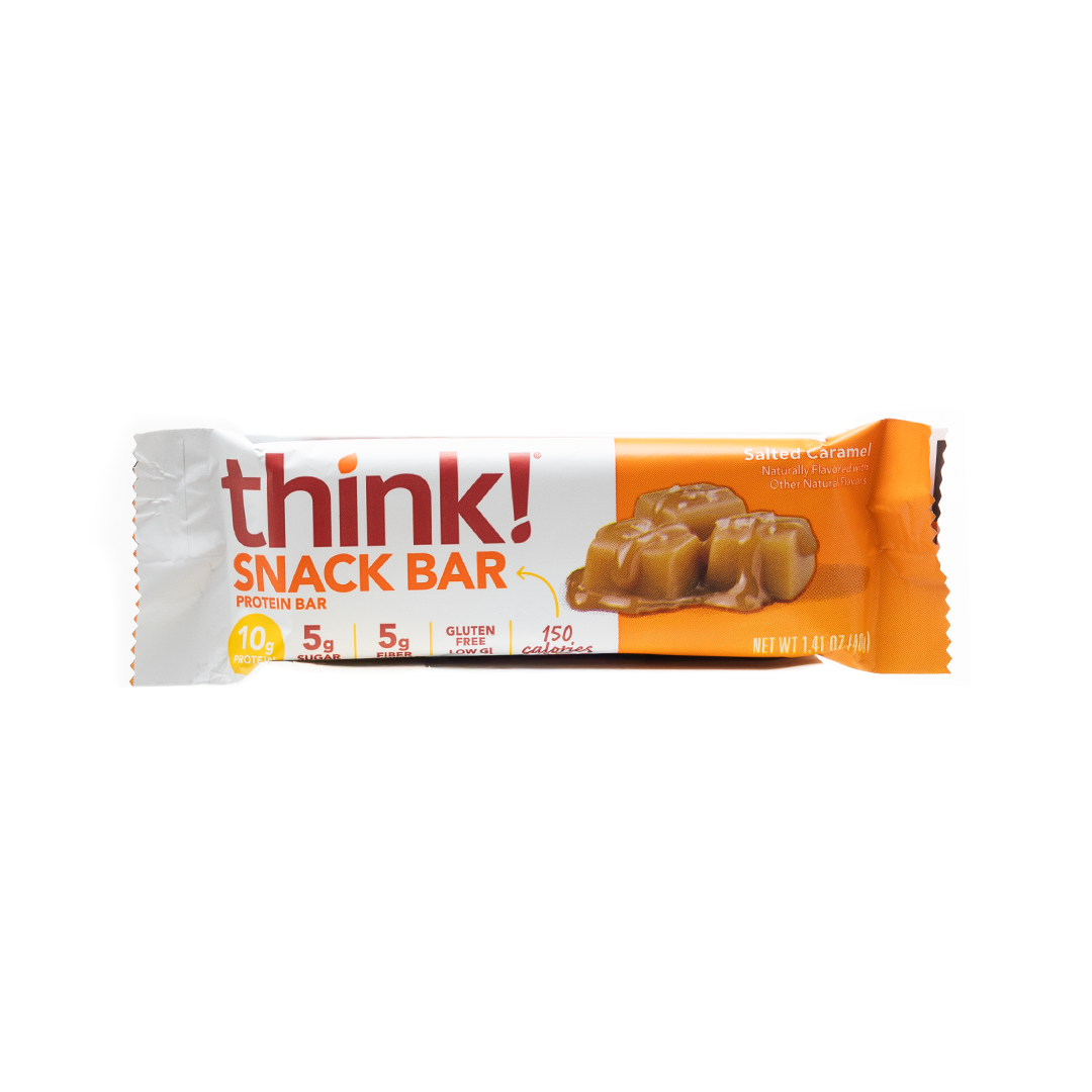Think! Salted Caramel Protein & Fiber Bar 40g