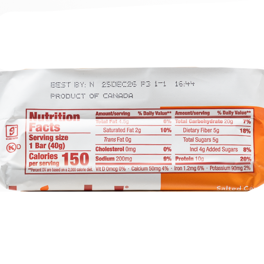 Think! Salted Caramel Protein & Fiber Bar 40g
