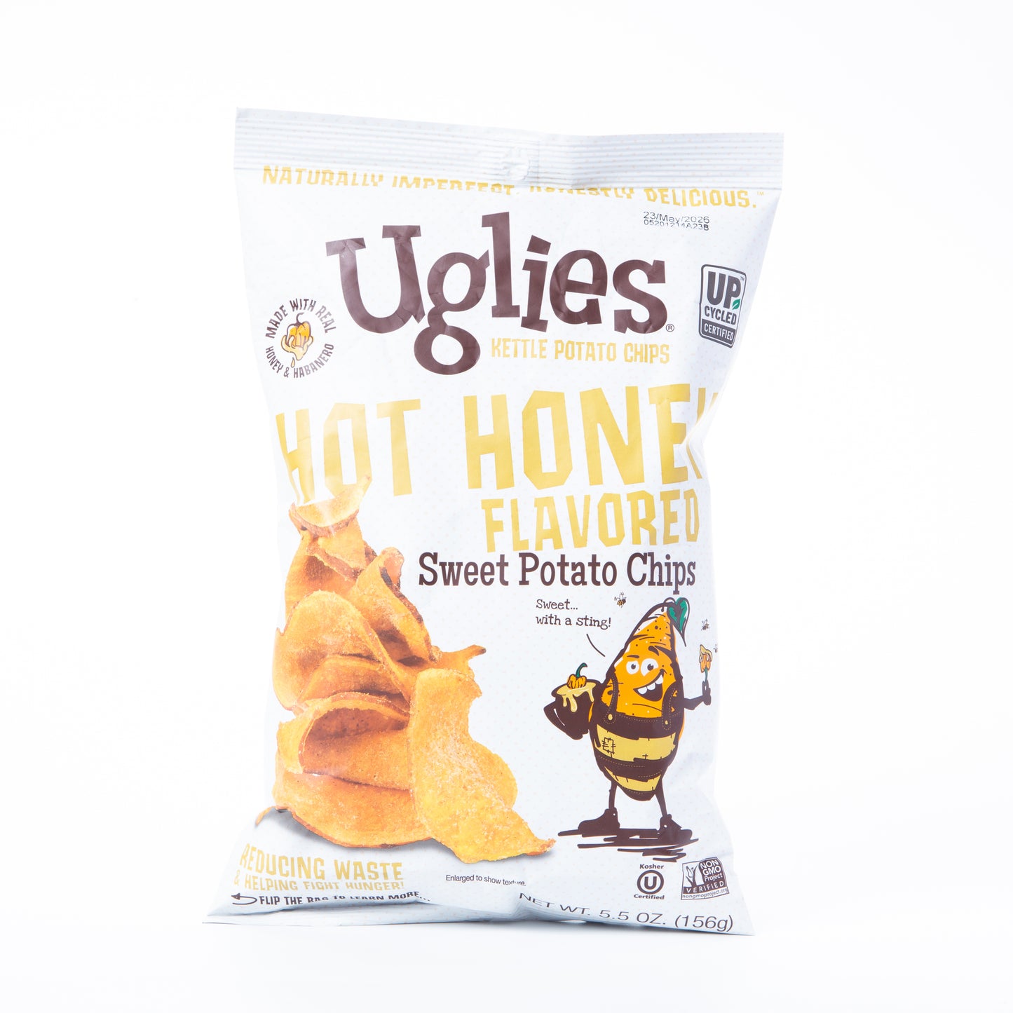 Uglies Hot Honey Flavored Sweet Potato Chips 156g