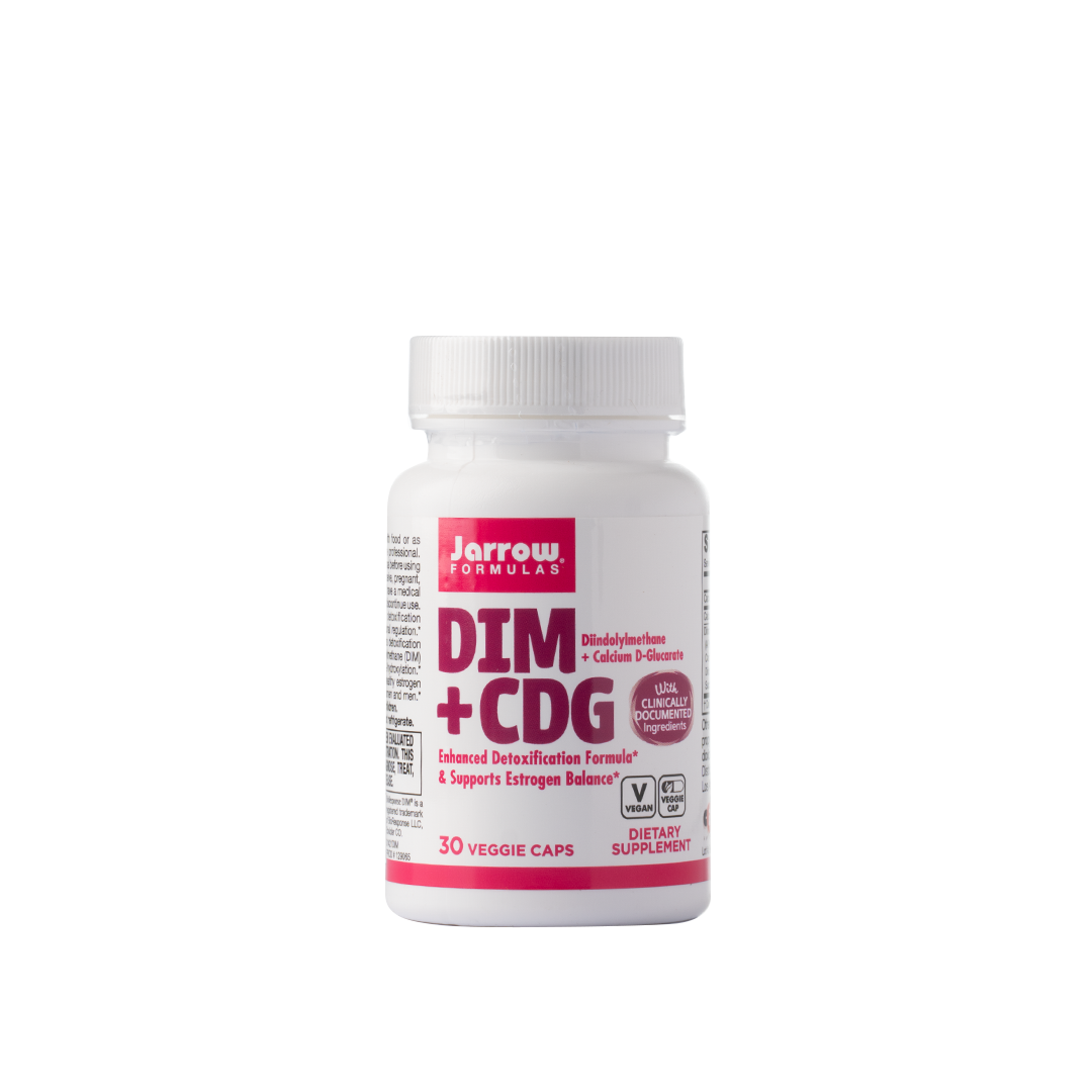 Jarrow Formulas DIM + CDG 250mg 30 Vegan Capsules
