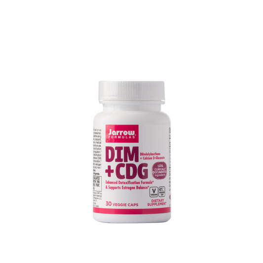 Jarrow Formulas DIM + CDG 250mg 30 Vegan Capsules