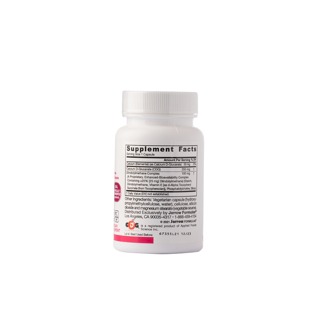 Jarrow Formulas DIM + CDG 250mg 30 Vegan Capsules