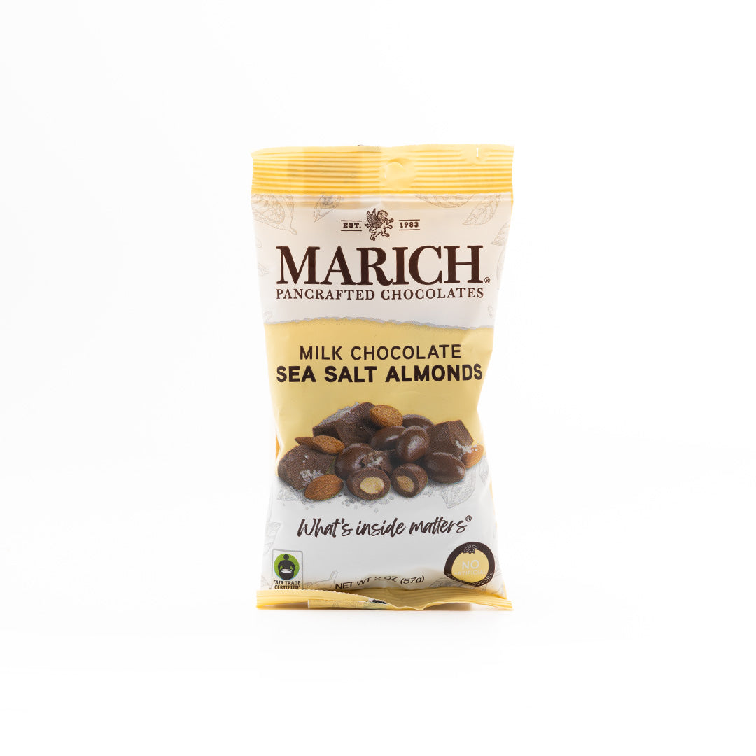 Marich Milk Chocolate Sea Salt Almonds 57g