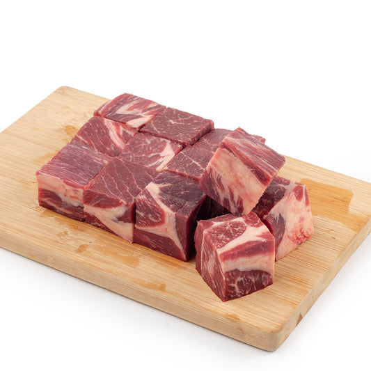 Frozen Healthy Options Beef Braising Cubes 650g