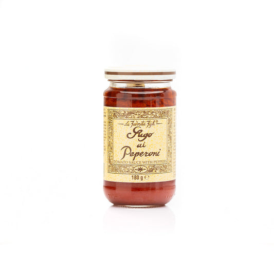 La Favorita Tomato Sauce with Peppers 180g
