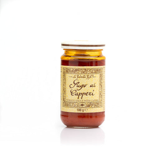 La Favorita Tomato Sauce with Capers 180g