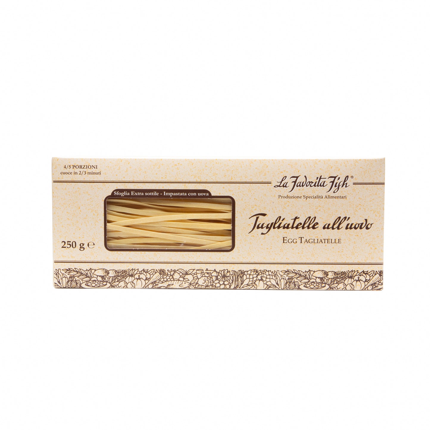 La Favorita Fish Egg Tagliatelle Pasta 250g