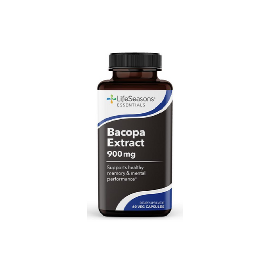 Life Seasons Bacopa Extract 900mg 60 Capsules