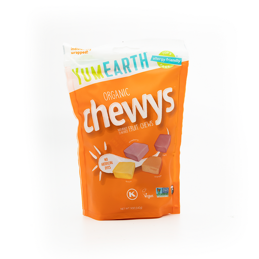 Yum Earth Organic Chewys Fruit Chews 142g