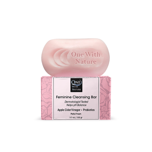 One with Nature Feminine Cleansing Bar Petal Fresh 100g