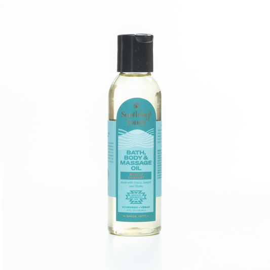 Soothing Touch Peppermint Rosemary Massage Oil 118ml