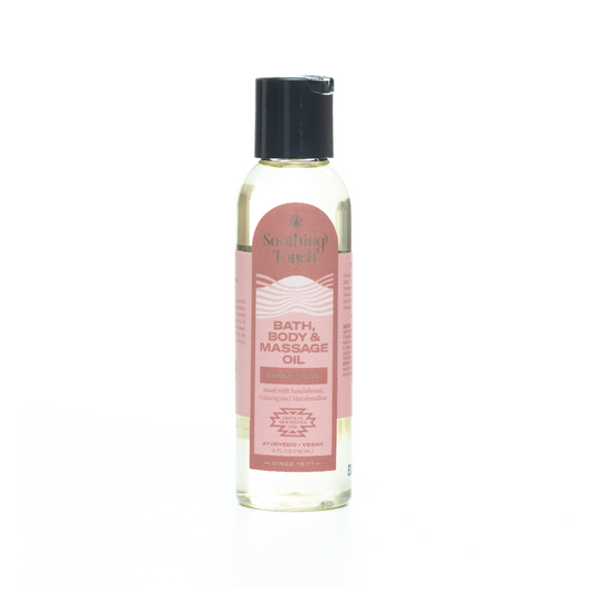 Soothing Touch Sandalwood Massage Oil 118ml