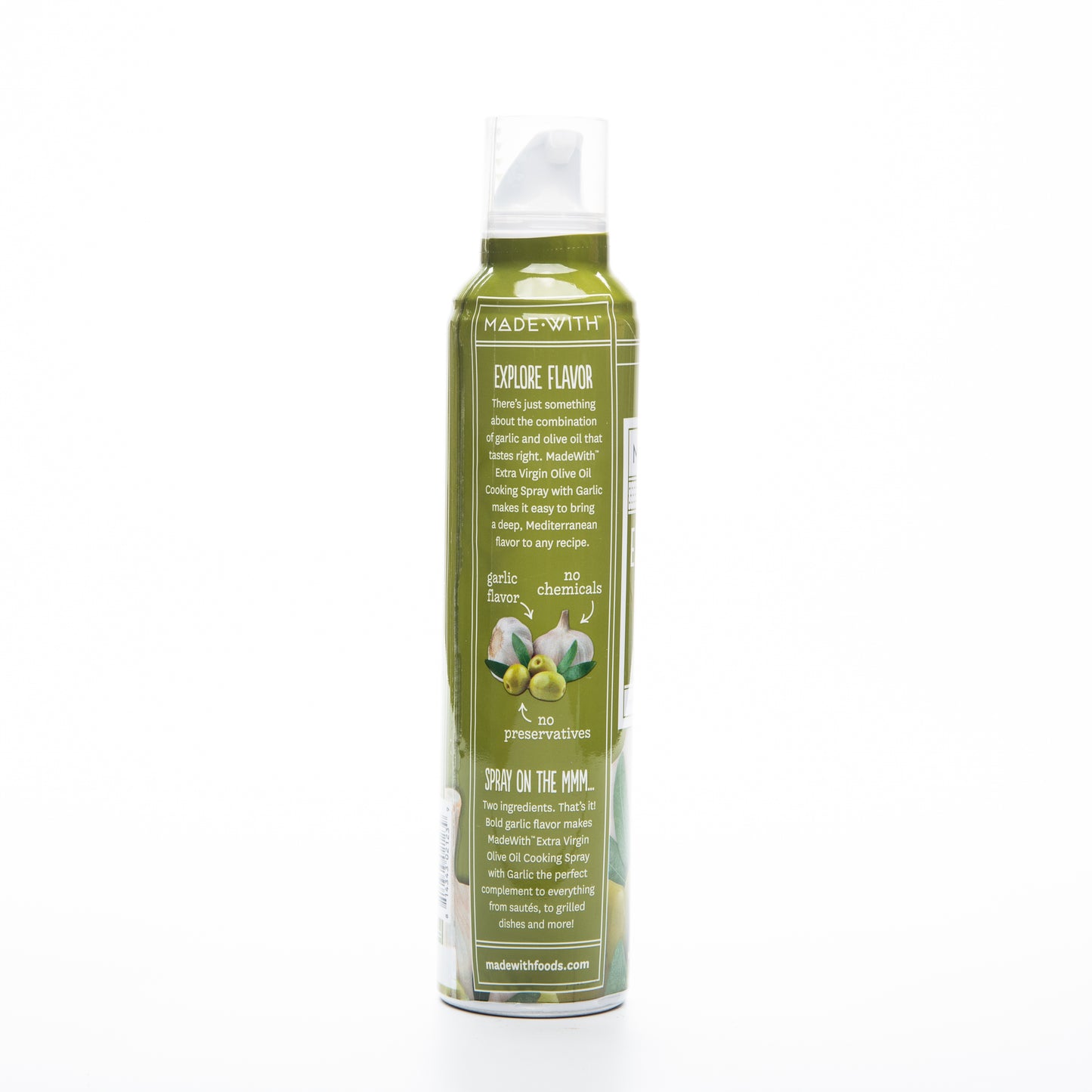 Made With Extra Virgin Olive Oil Coooking Oil Spray 237ml