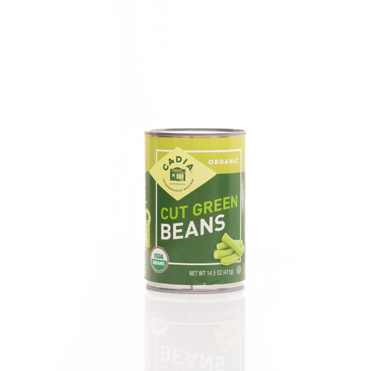 Cadia Organic Cut Green Beans 411g