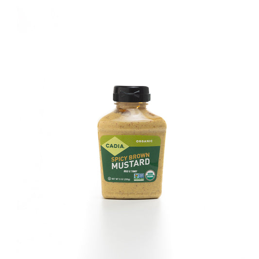Cadia Organic Spicy Brown Mustard 227g