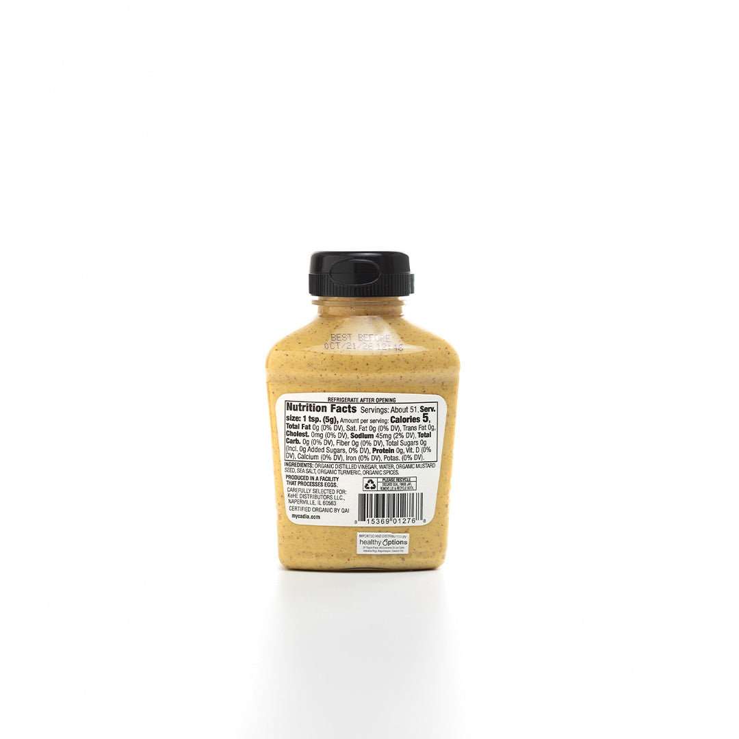Cadia Organic Spicy Brown Mustard 227g