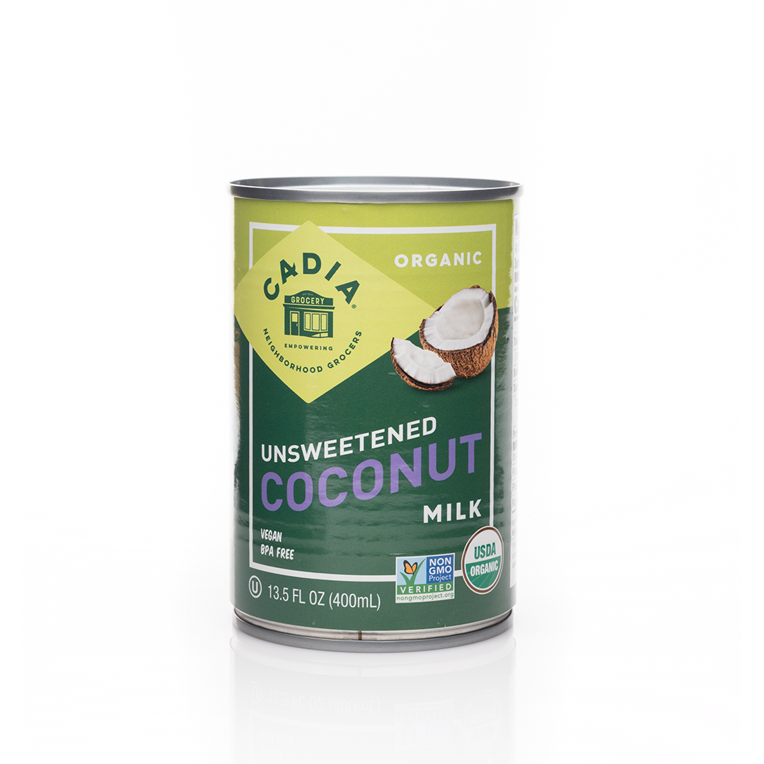 Cadia Organic Coconut Milk Unsweetened 400ml